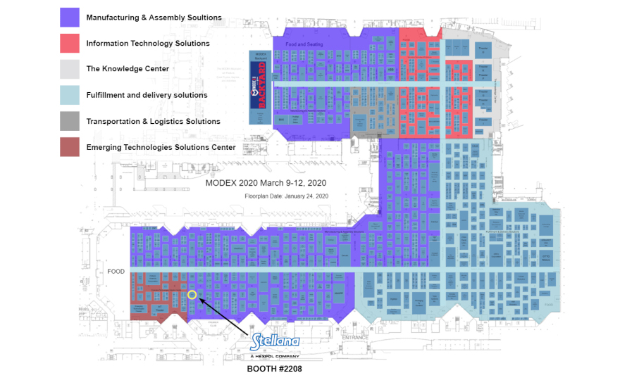 MODEX map